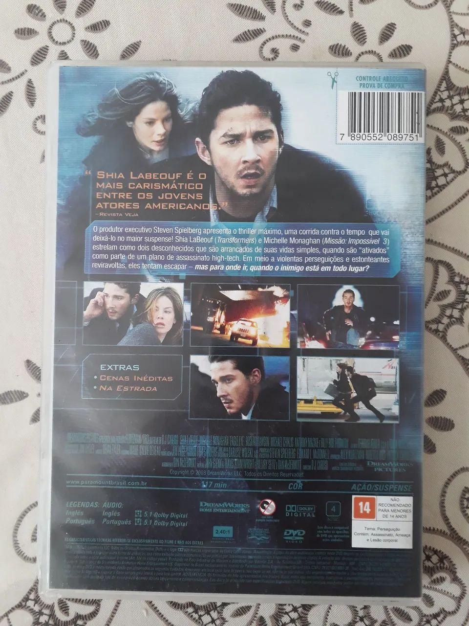 DVD CONTROLE TOTAL É DE TIRAR O FÔLEGO  - Foto 2
