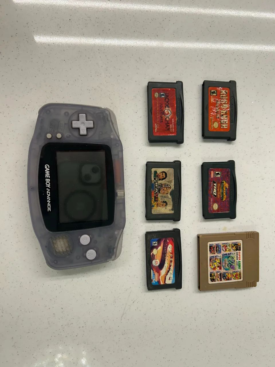 Game Boy Advance Glacier