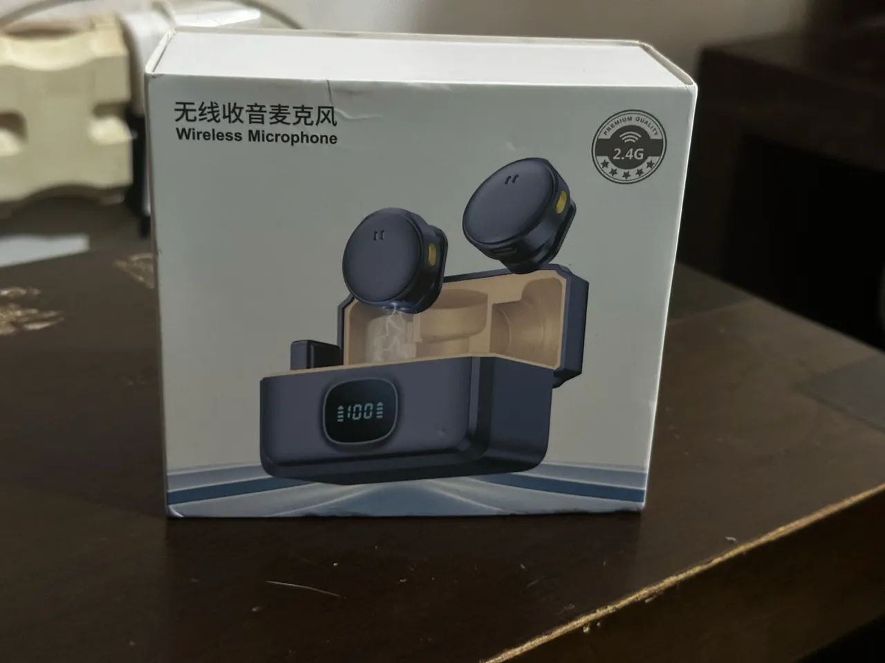 Microfone de lapela iPhone e Android 