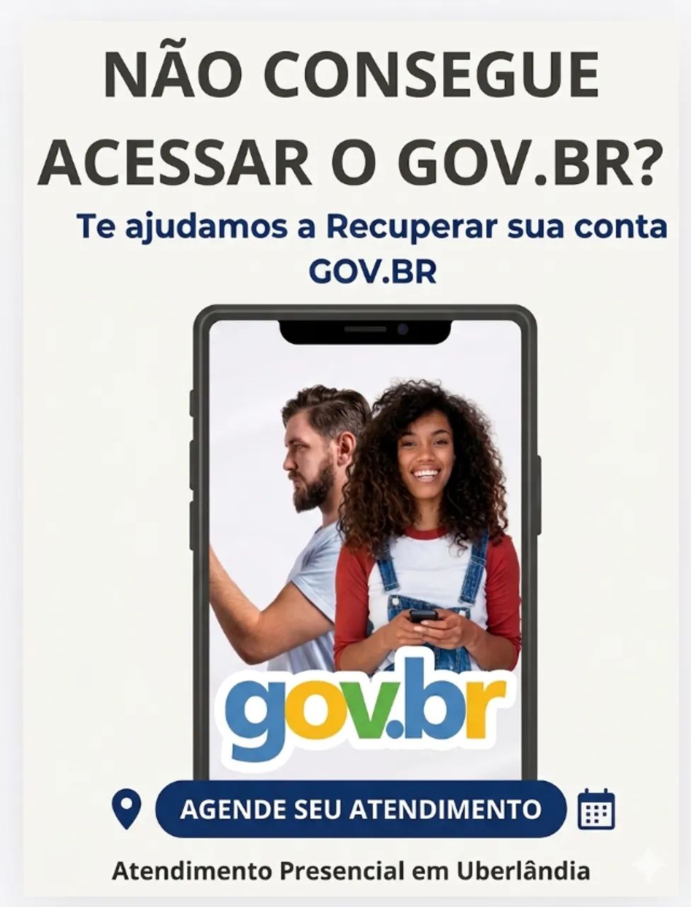 Recuperação do acesso gov