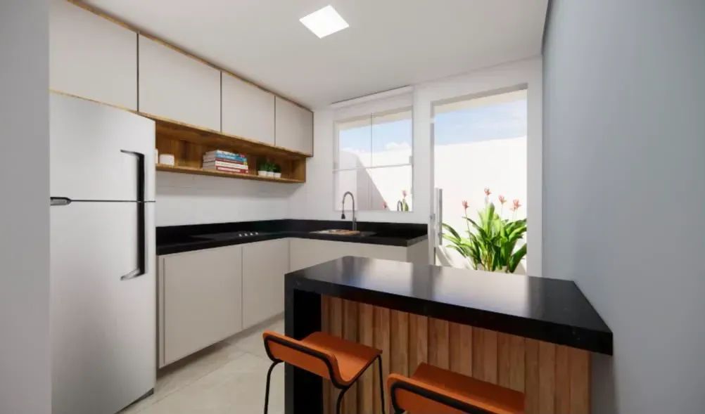 Casa com 2 quartos sendo 2 suítes 3 banheiros 1 vaga - Foto 5