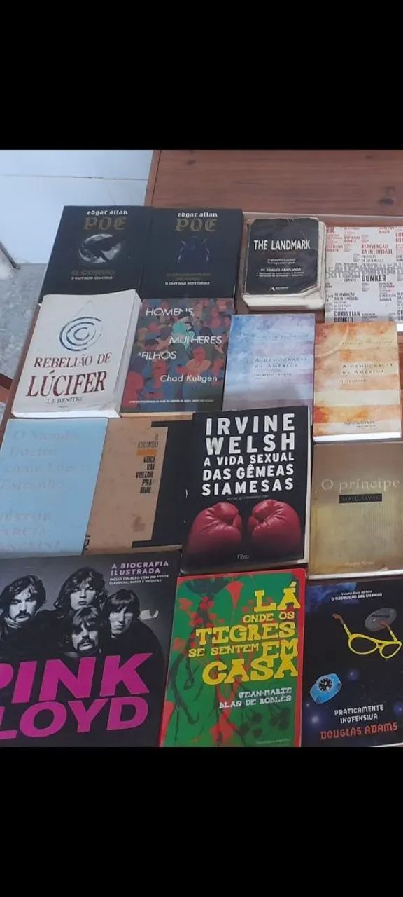 Livros a partir 10 reais