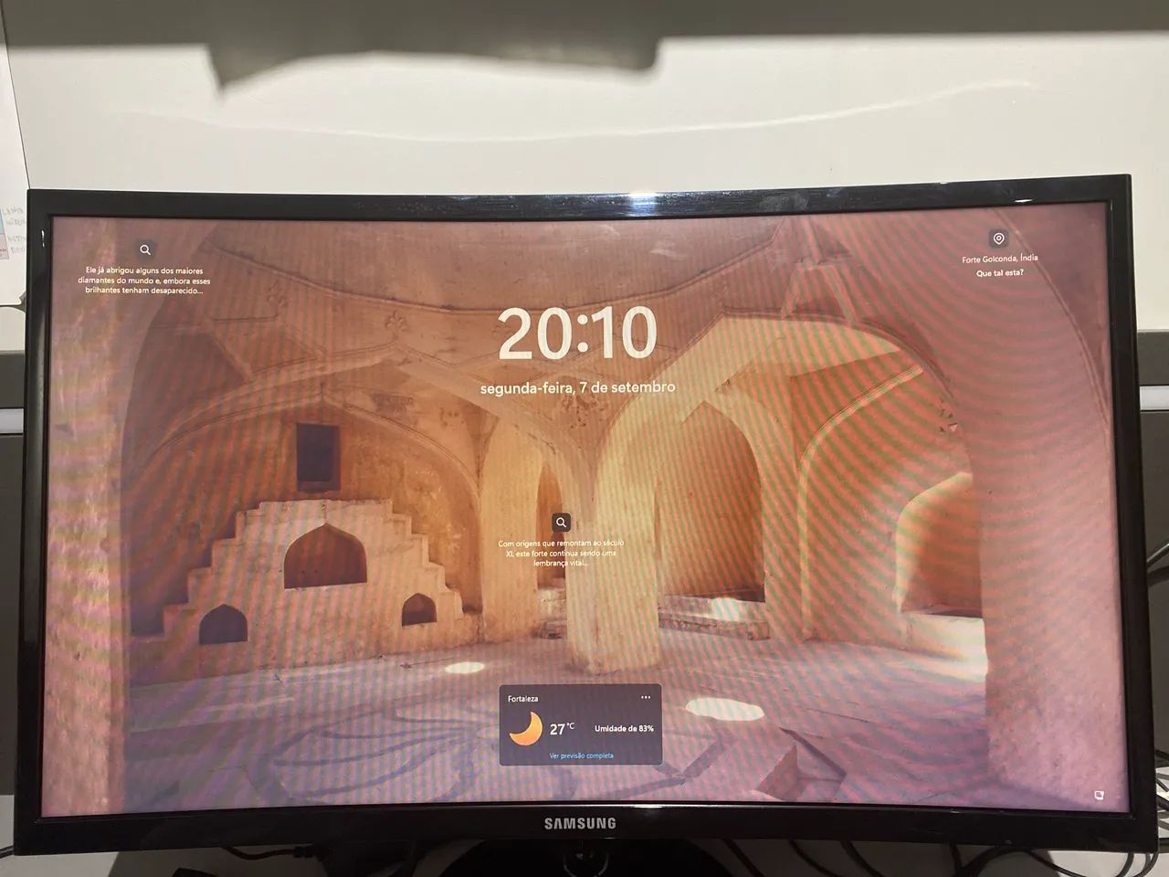 MONITOR 24 SAMSUNG CURVO CF390 - Foto 2