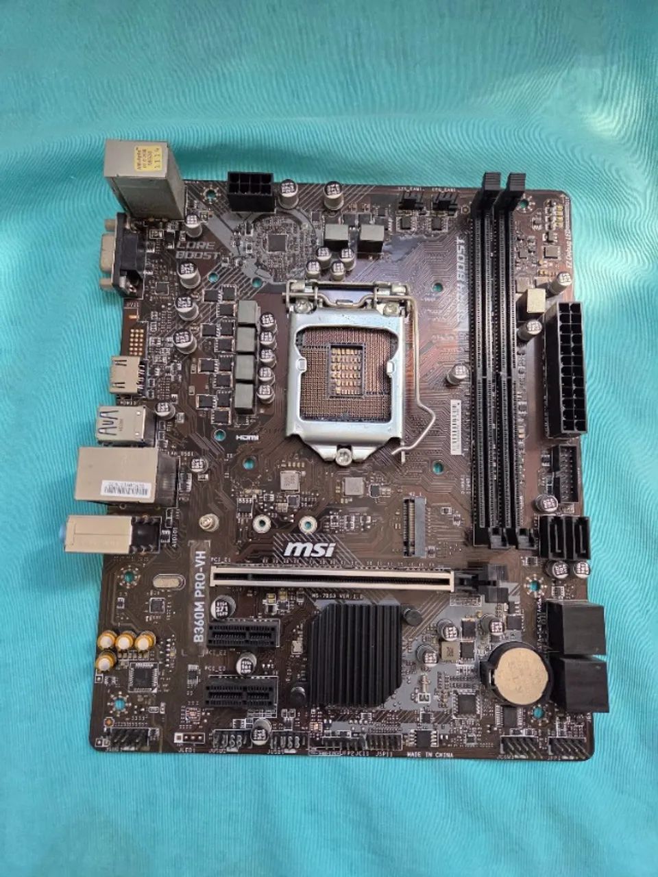 Placa-mãe Msi B360m Pro-vh Preto (Usado)