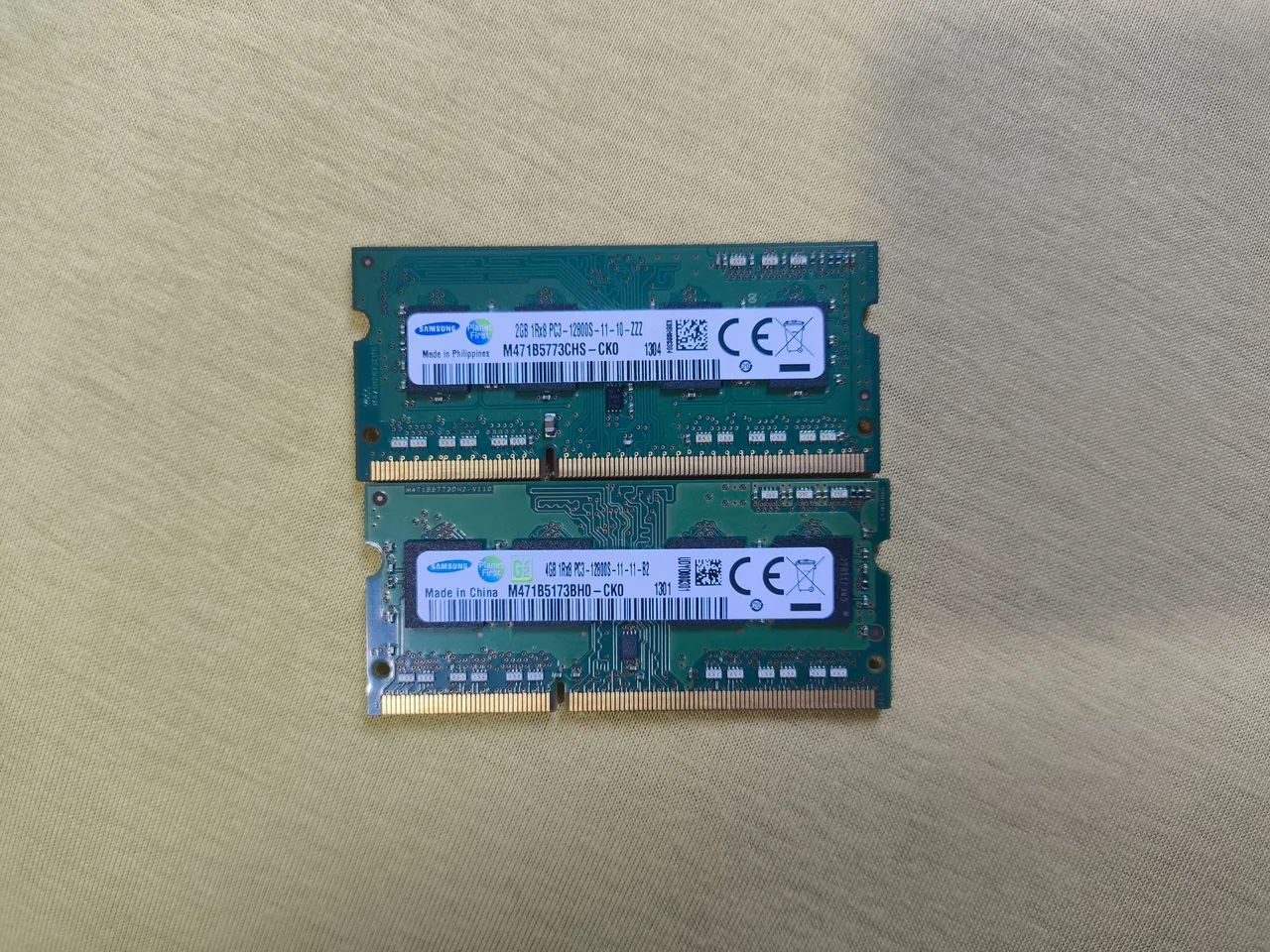 Memória RAM de notebook DDR3 4gb