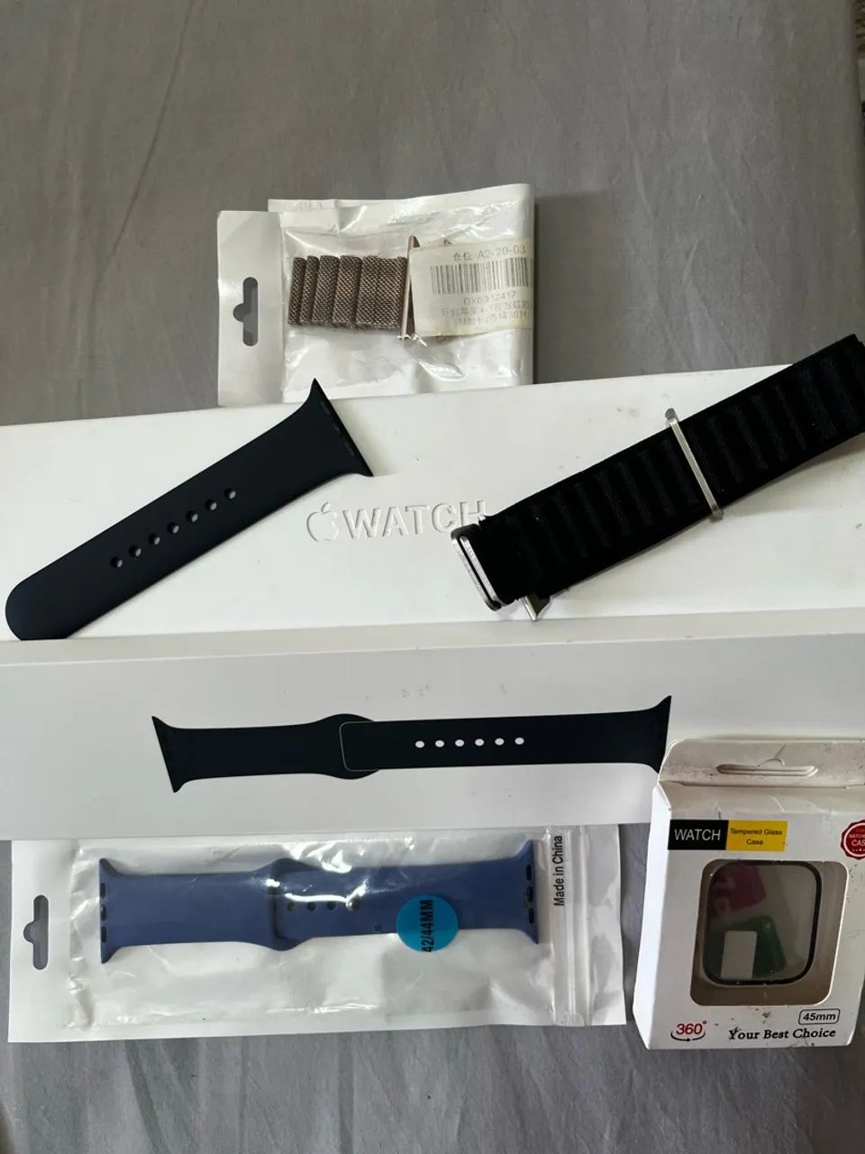 Apple Watch: 45mm; Caixa e acessórios; - Foto 3