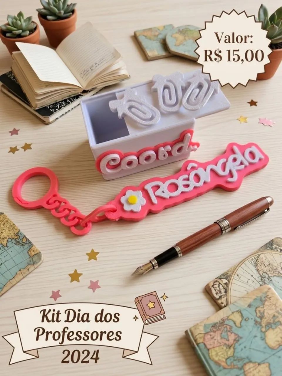 Lembrancinha de dia dos professores 