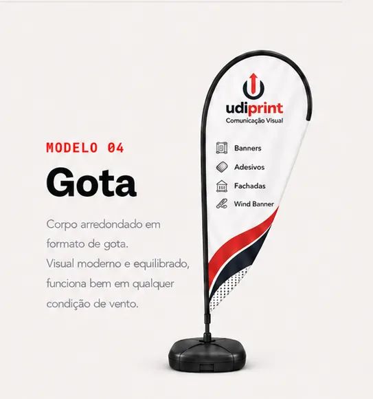Wind Banner - Haste + Base - Foto 5