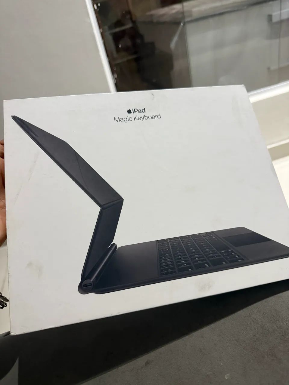 TROCO apple magic keyboard p/ ipad pro 11 e air 4a ger. a2261 ORIGINAL  - Foto 4