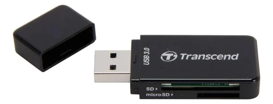 Leitor De Cartão De Memória Rdf5 Sd Micro Transcend Usb 3.0 - Foto 5