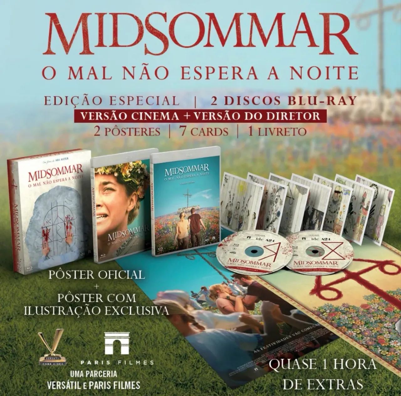 Blu-ray: Midsommar - O Mal Não Espera a Noite - Edição Definitiva Limitada (2 Blu-rays) - Foto 2