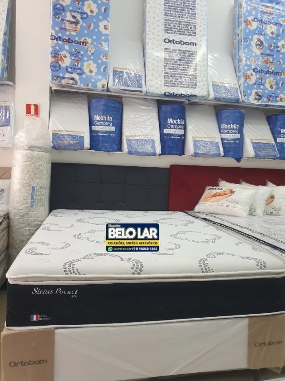 Cama Casal Sirius Pocket - Foto 5