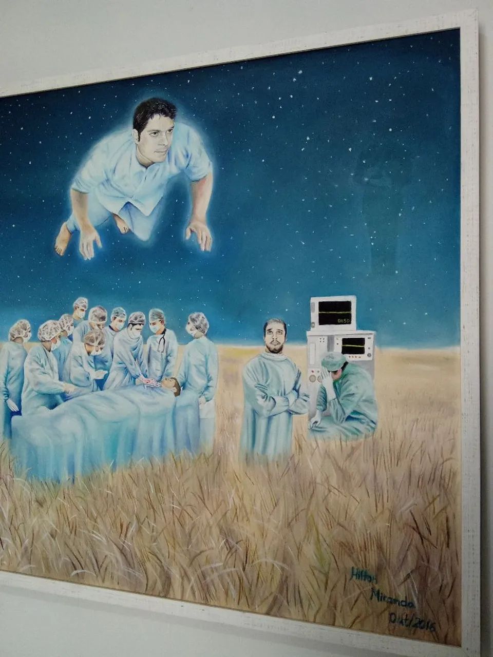 Quadro Óleo Sobre Tela - O Espírito Regresso  - Foto 3