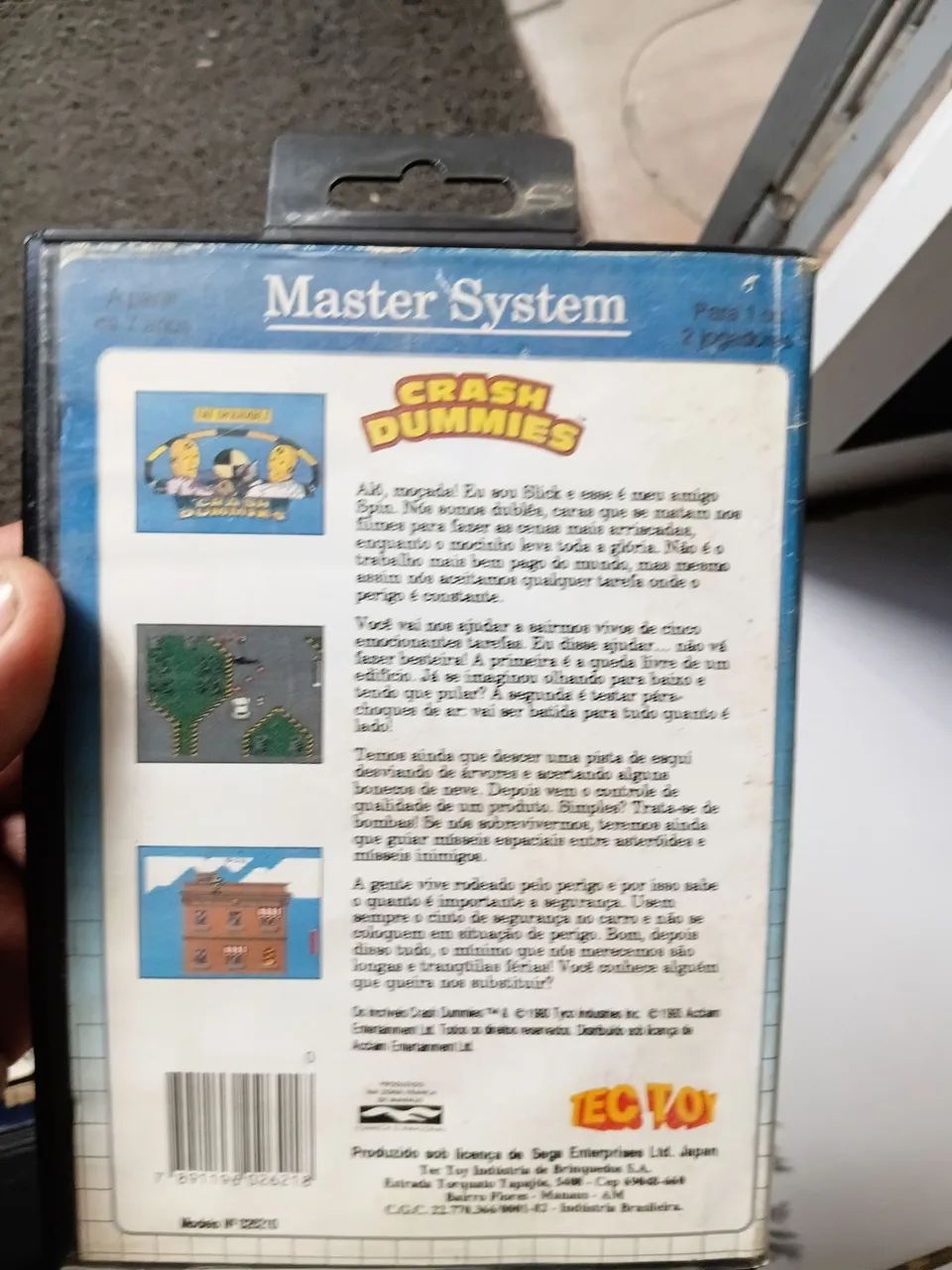 Jogo Master System Crash Dummies - Foto 3