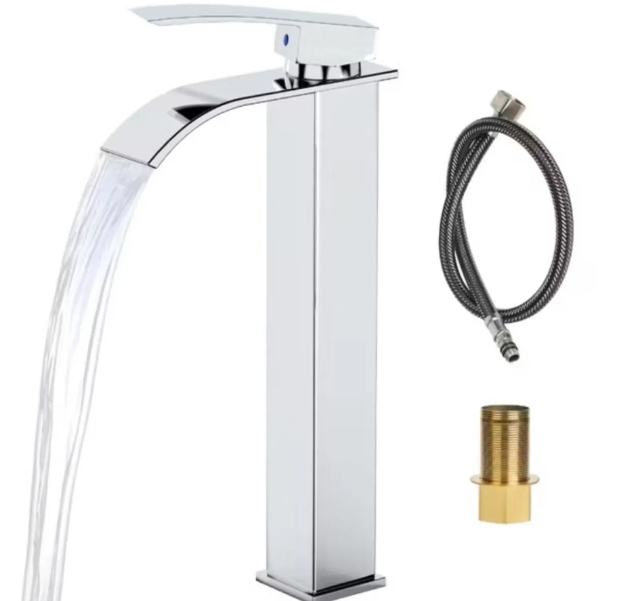 Torneira Cascata Bica Alta banheiro 