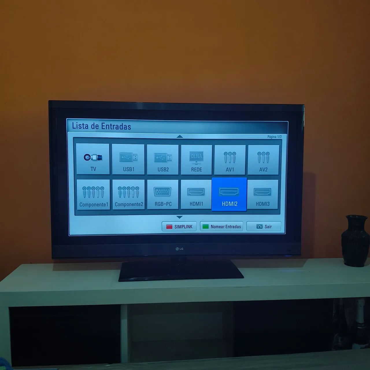 Tv LG 47 polegadas 3D - perfeita - Foto 2