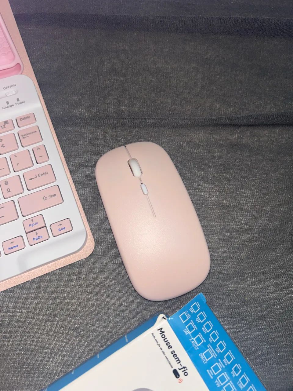 Capa+teclado e mouse para tablet S6LITE Samsung  - Foto 4