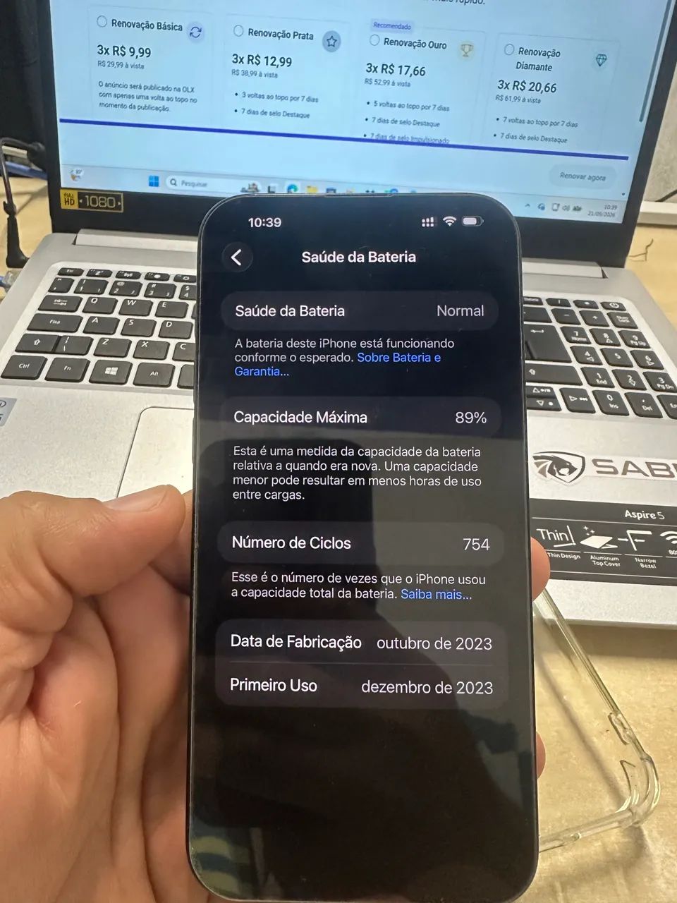 iPhone 15 pro Max excelente 256 - Foto 2