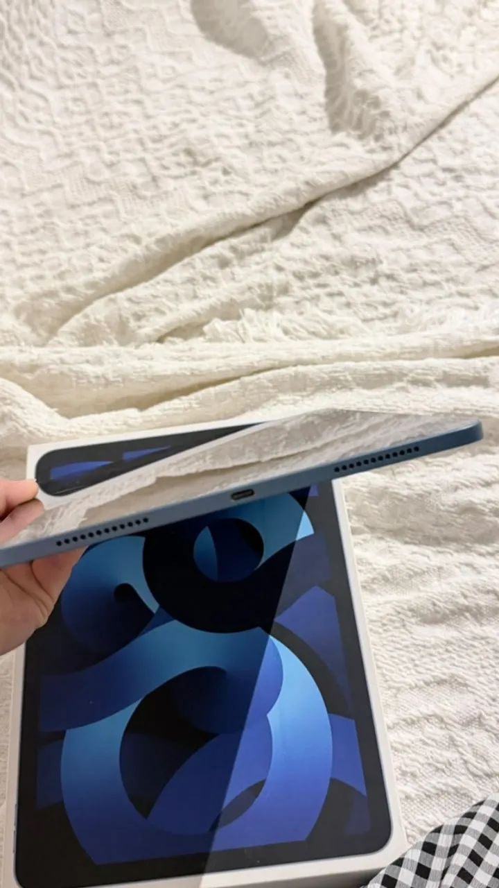 iPad Air 5ª geração (Chip M1) + Apple pencil 2ª geração (Ambos com