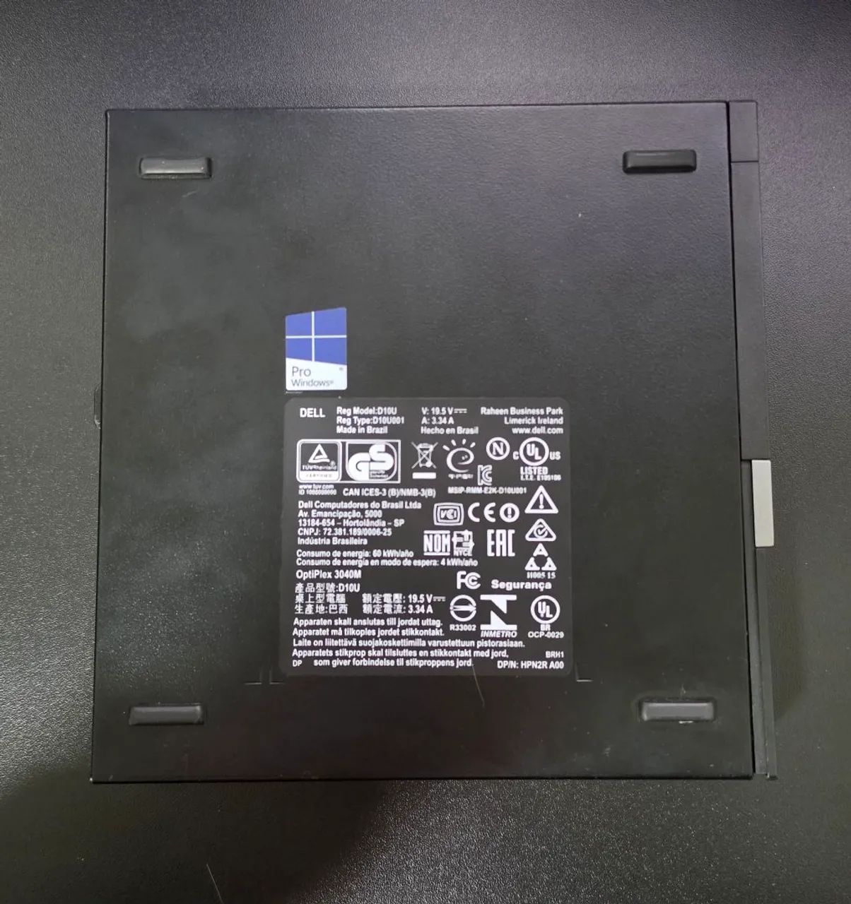 Dell Mini OptPlex 3040 i3, 240GB de SSD, 8GB de RAM - Foto 3