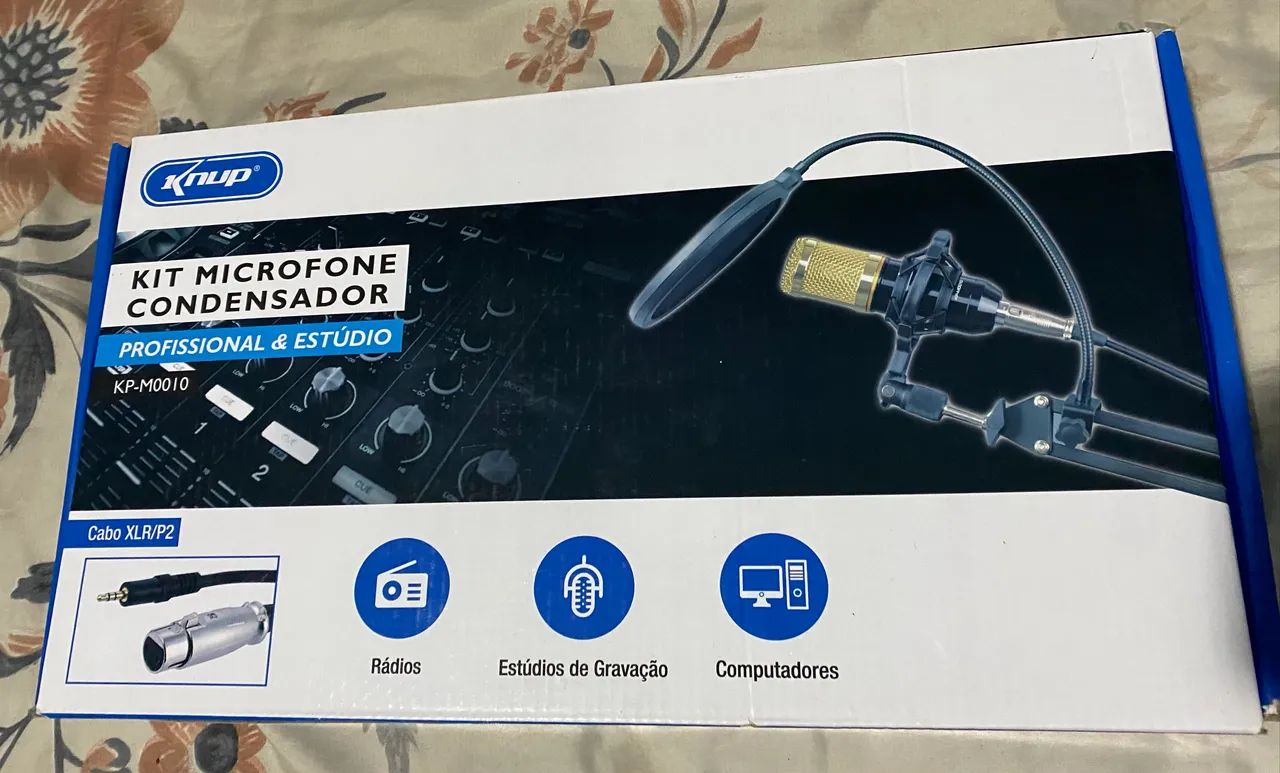 Microfone Knup KP-M0010 - Foto 2