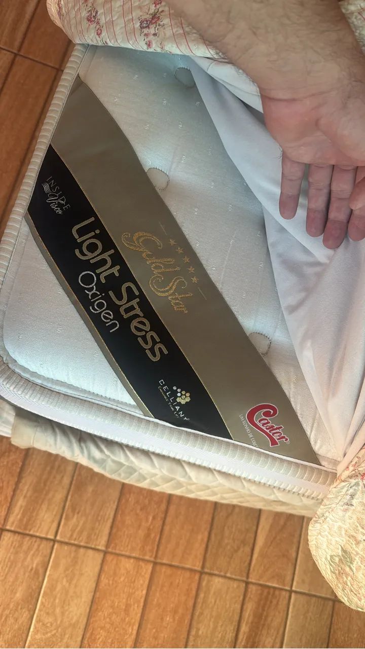 Cama box com colchão  - Foto 2