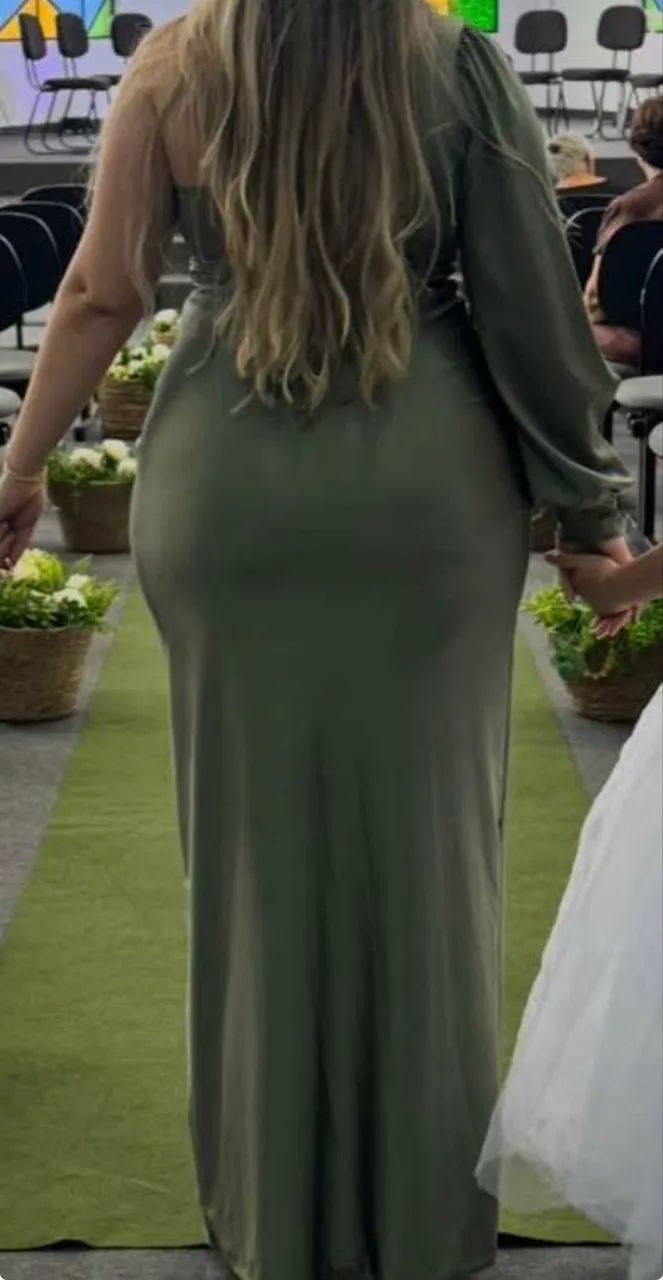 Vestido verde Olivia  - Foto 2
