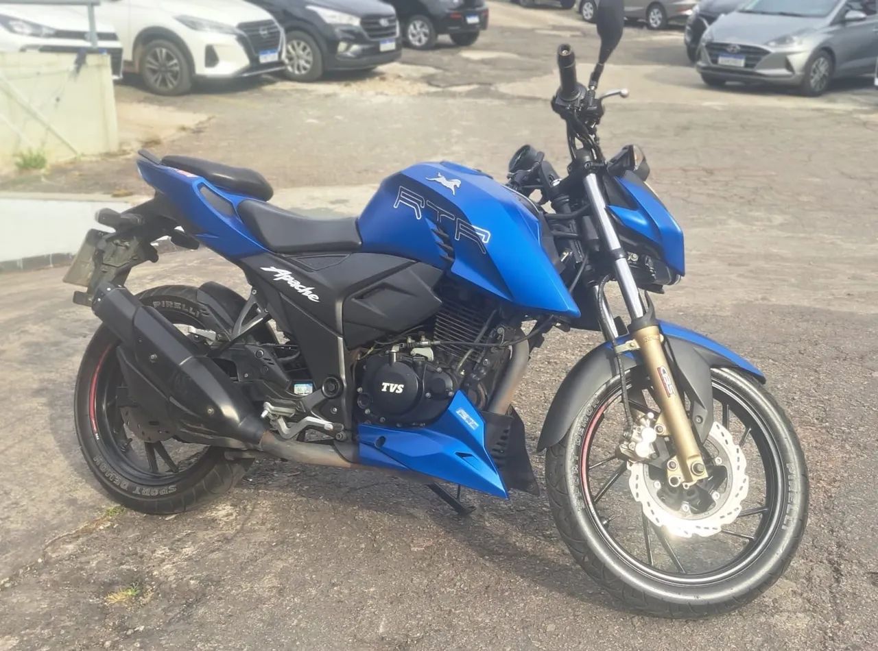  TVS Apache RTR 200 Azul | 2022/2023 - Foto 5