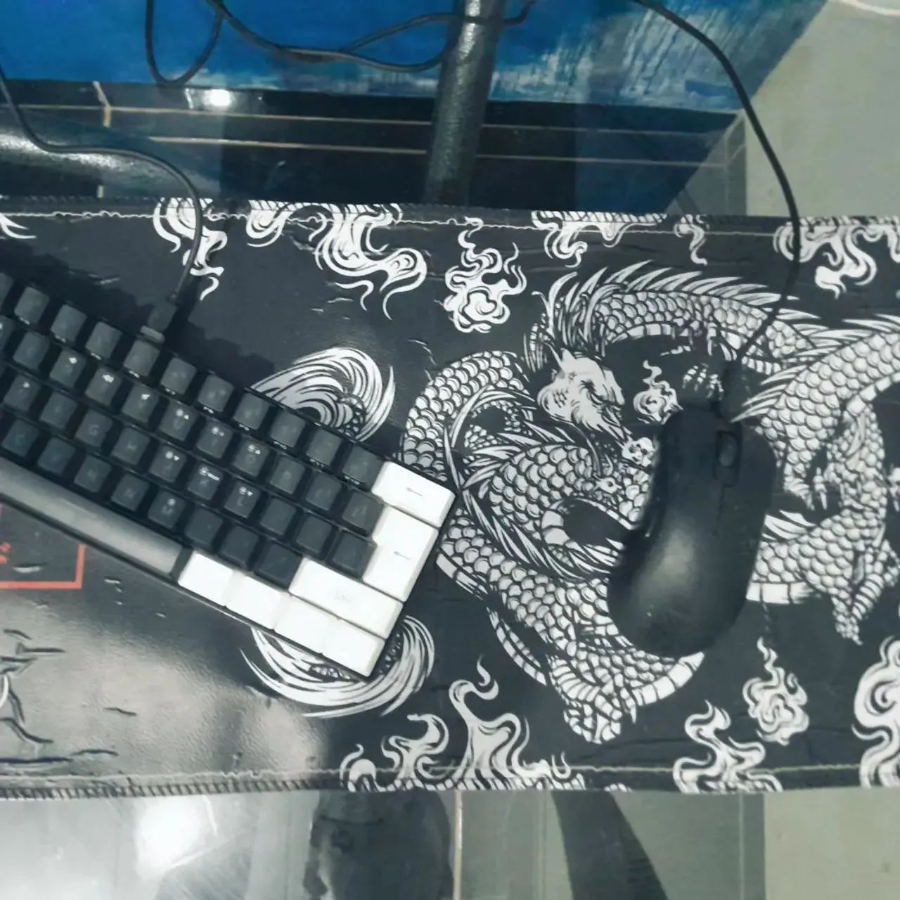 KIT TECLADO, MOUSE E MOUSEPAD. - Foto 3