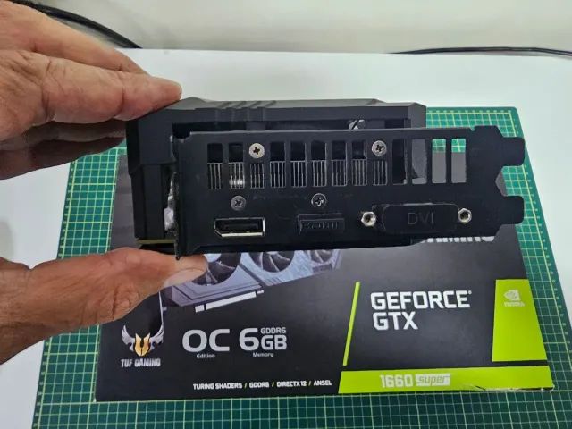 Placa de Vídeo GTX 1660 SUPER ASUS TUF GAMING 6GB  - Foto 5