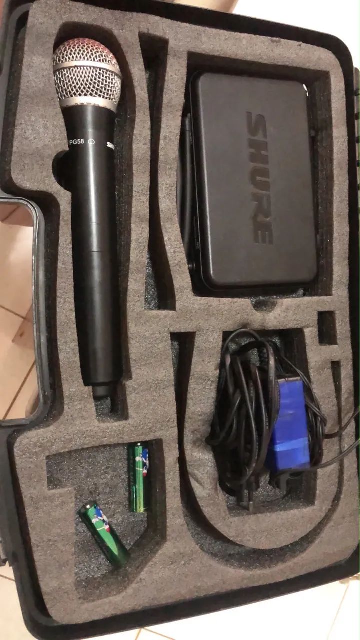 Microfone sem fio shure - Foto 5