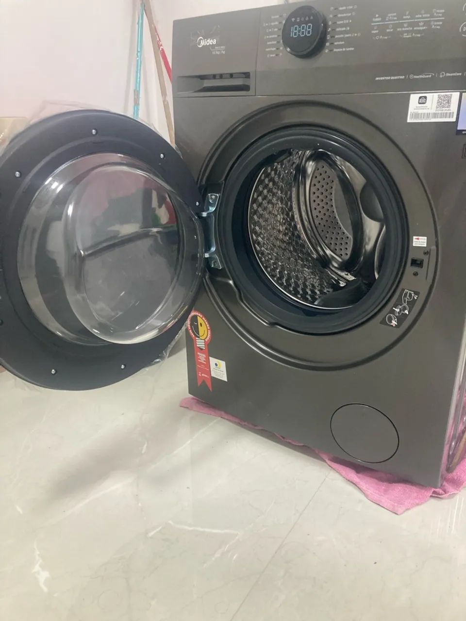Lava e seca midea 10,5 kg 220v - Foto 5
