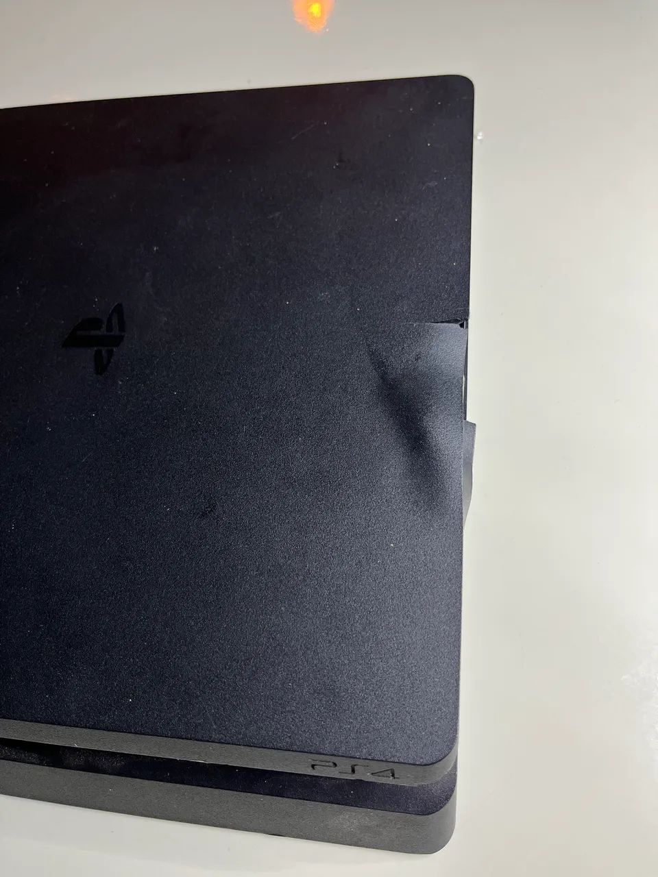 PS4 SLIM + 2 CONTROLES + 2 JOGOS - Foto 4
