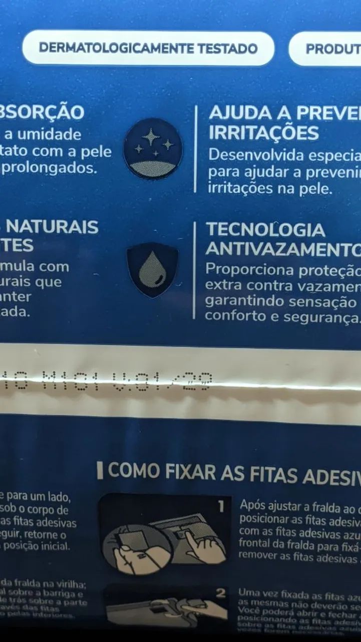 Fralda Geriátrica Bigfral DermaPlus Noturna G - Foto 3