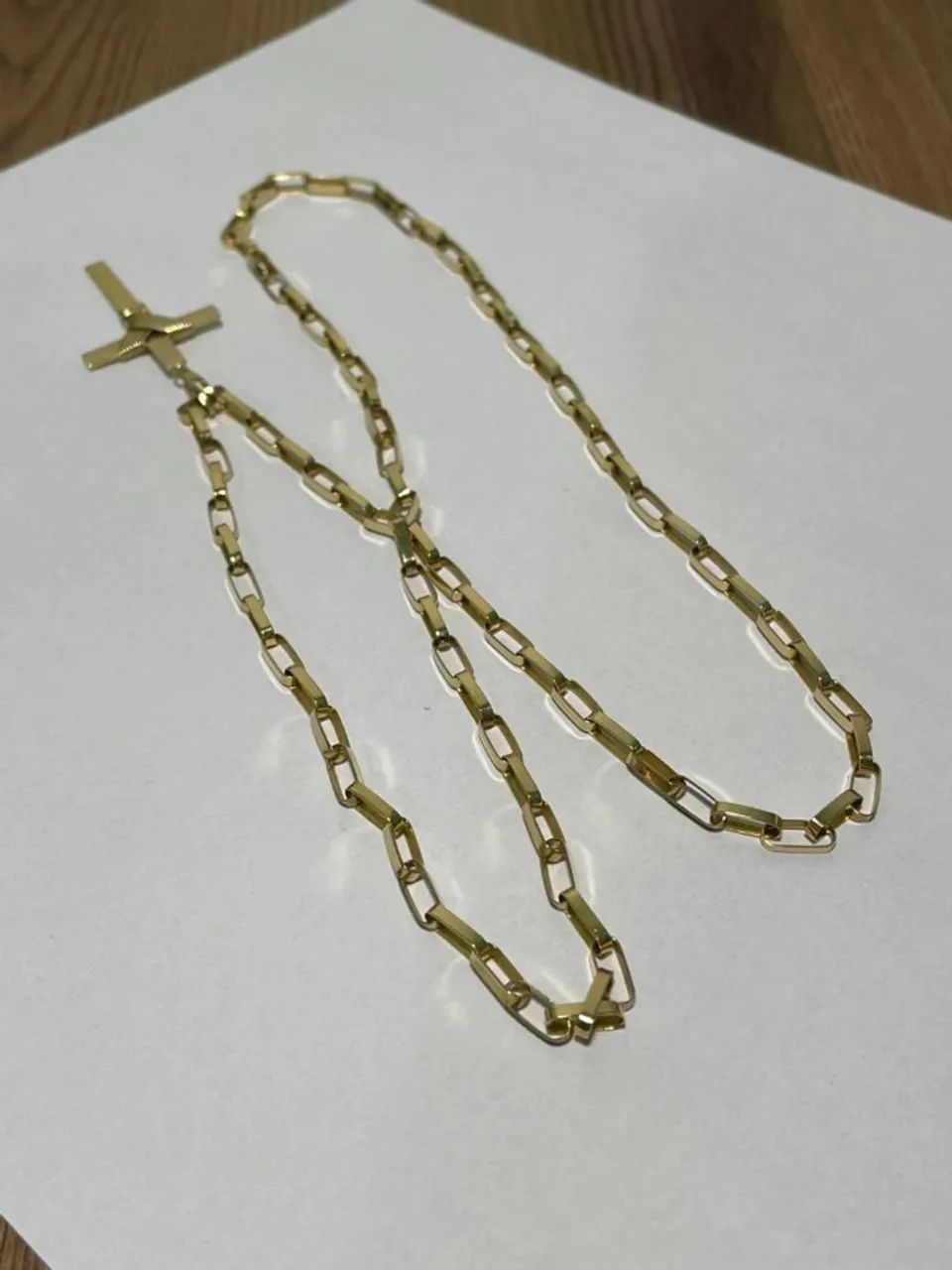 CORDÃO DE OURO 18K MACIÇO - 15.11G - Foto 3