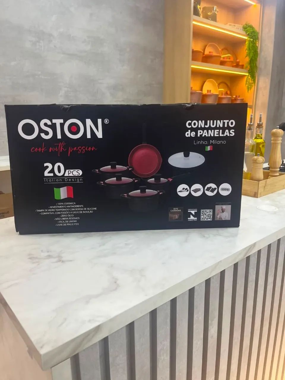 Jogo de panelas 