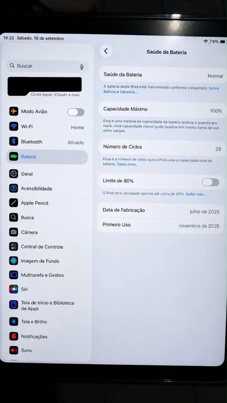 iPad 11 A16 128gb( prata)  - Foto 5