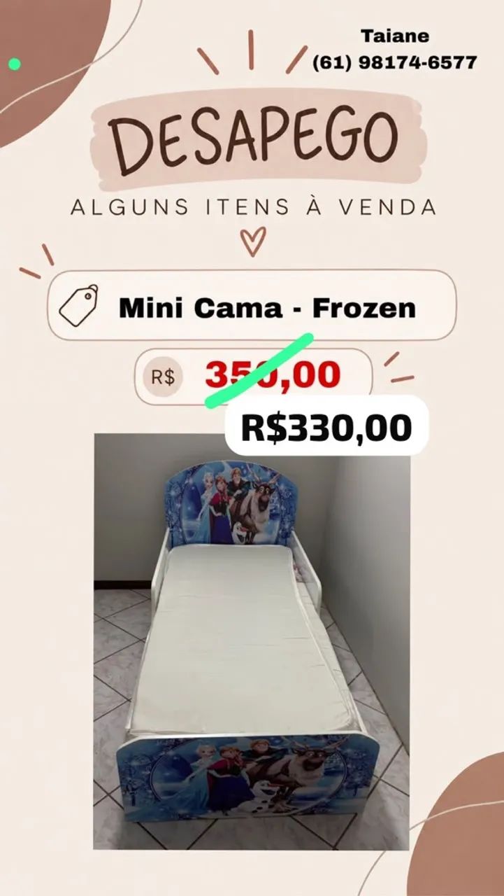MINI CAMA FROZEN - Foto 4