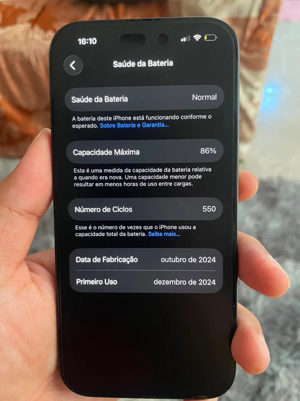 iPhone 15 128GB Preto | Original | Excelente Estado - Foto 3