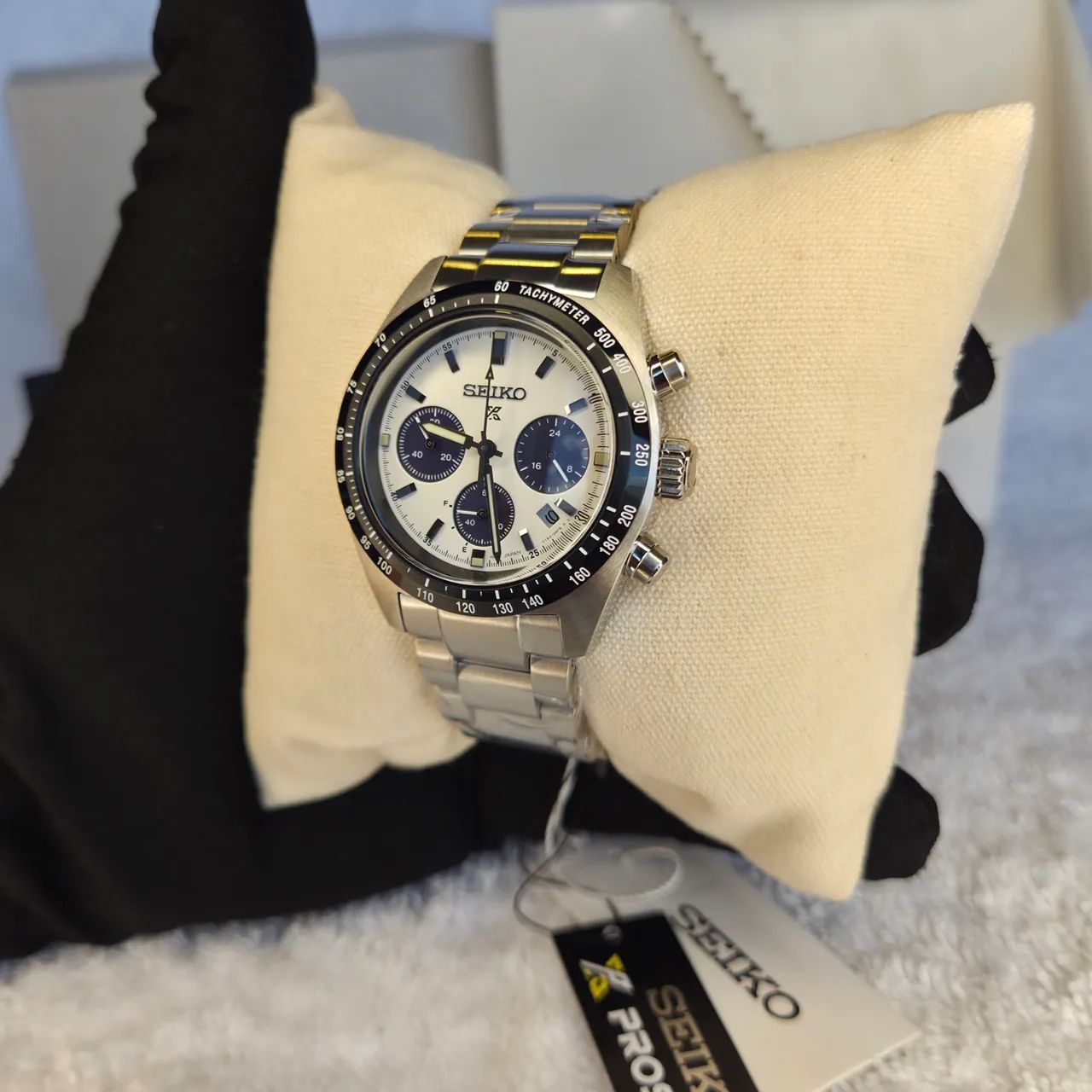 Relógio Seiko Prospex Speedtimer (Panda) SSC813P1 - NOVO - Foto 3
