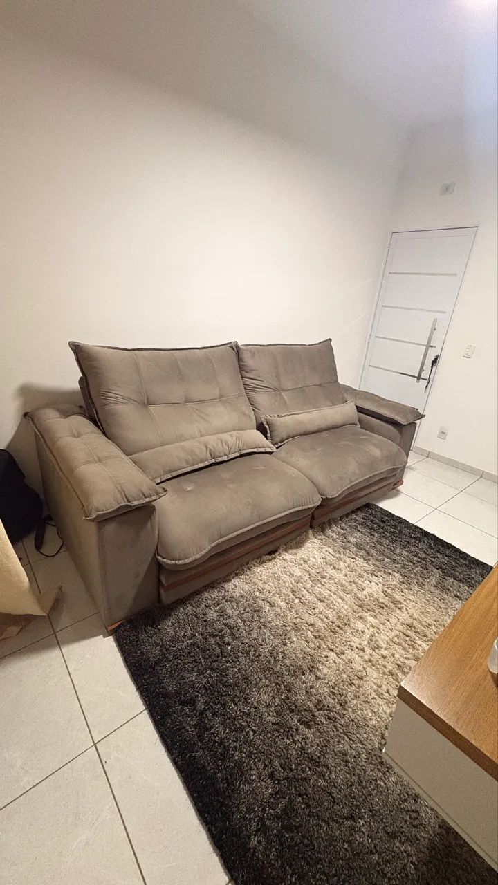Sofá Retrátil e Reclinável 2,50 m - Estado de Novo