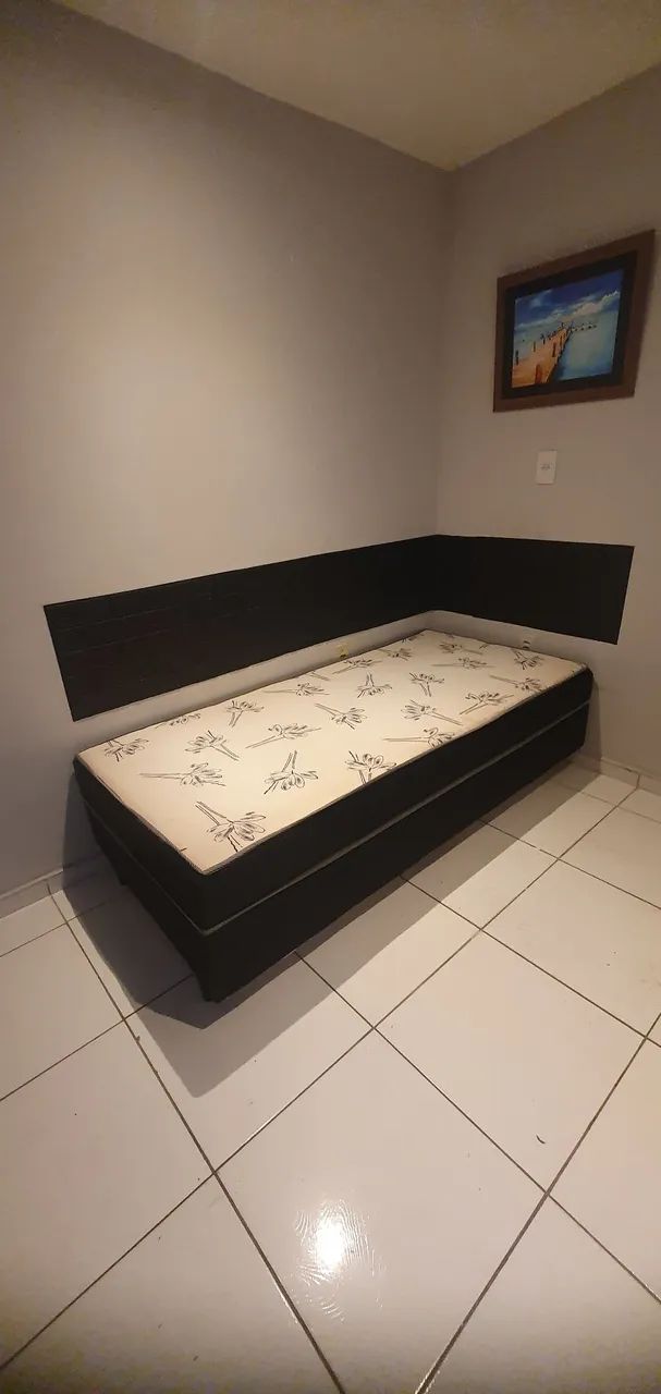 Cama box solteiro conjulgada 