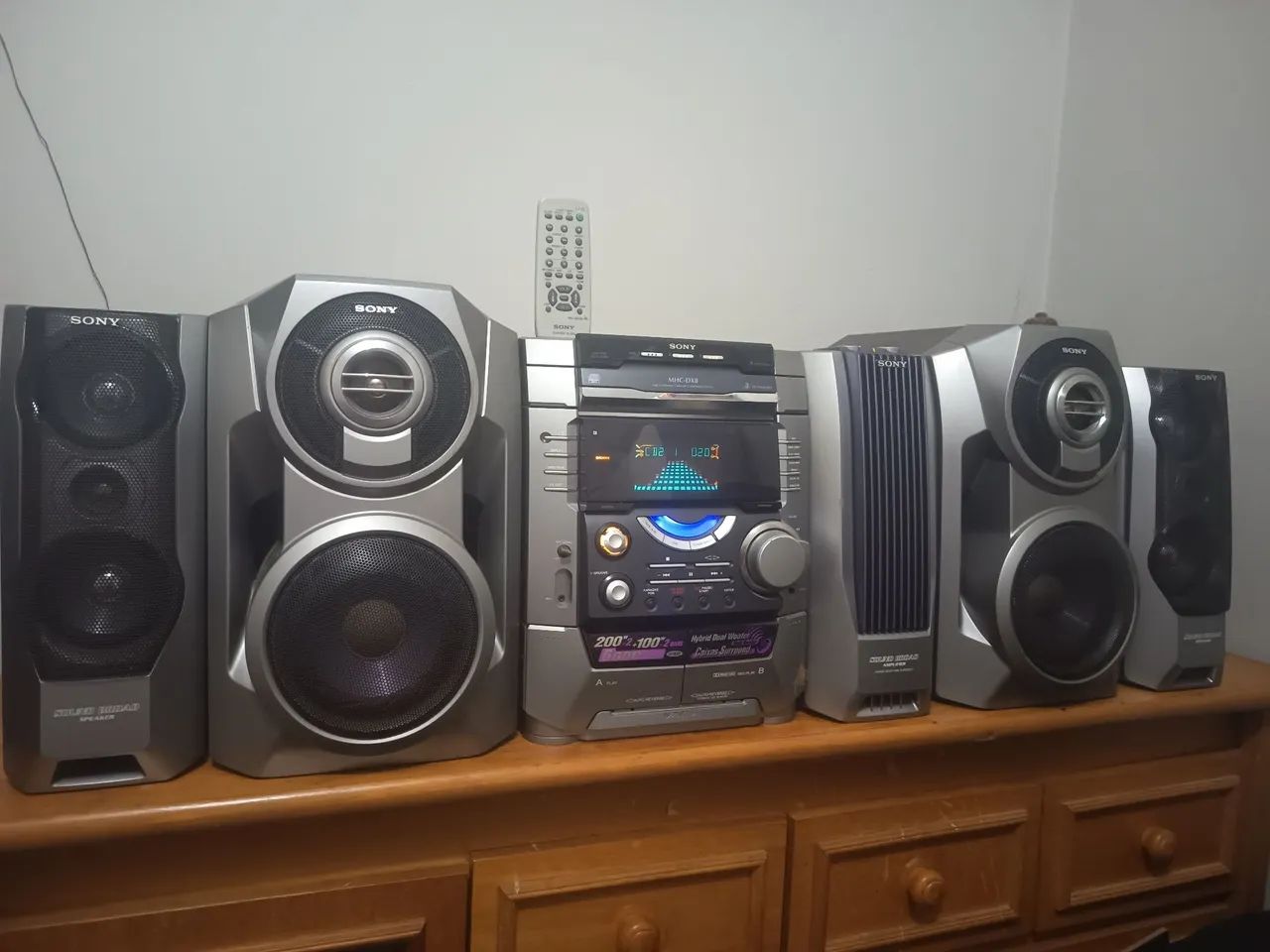 Sony MHC dx8 funcionando  - Foto 2