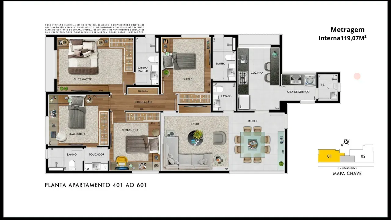 PLANTA 96m²