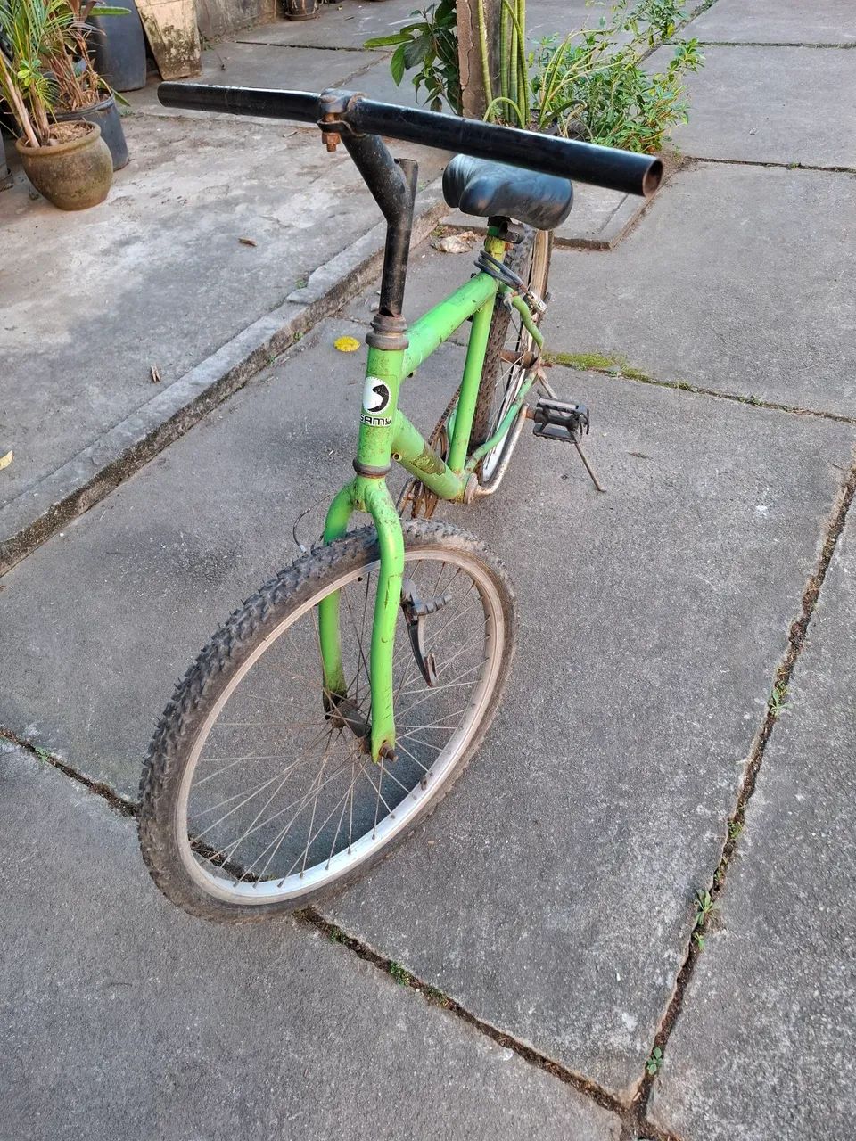 Bicicleta aro 24 precisando de ajuste e trocar Guidão 