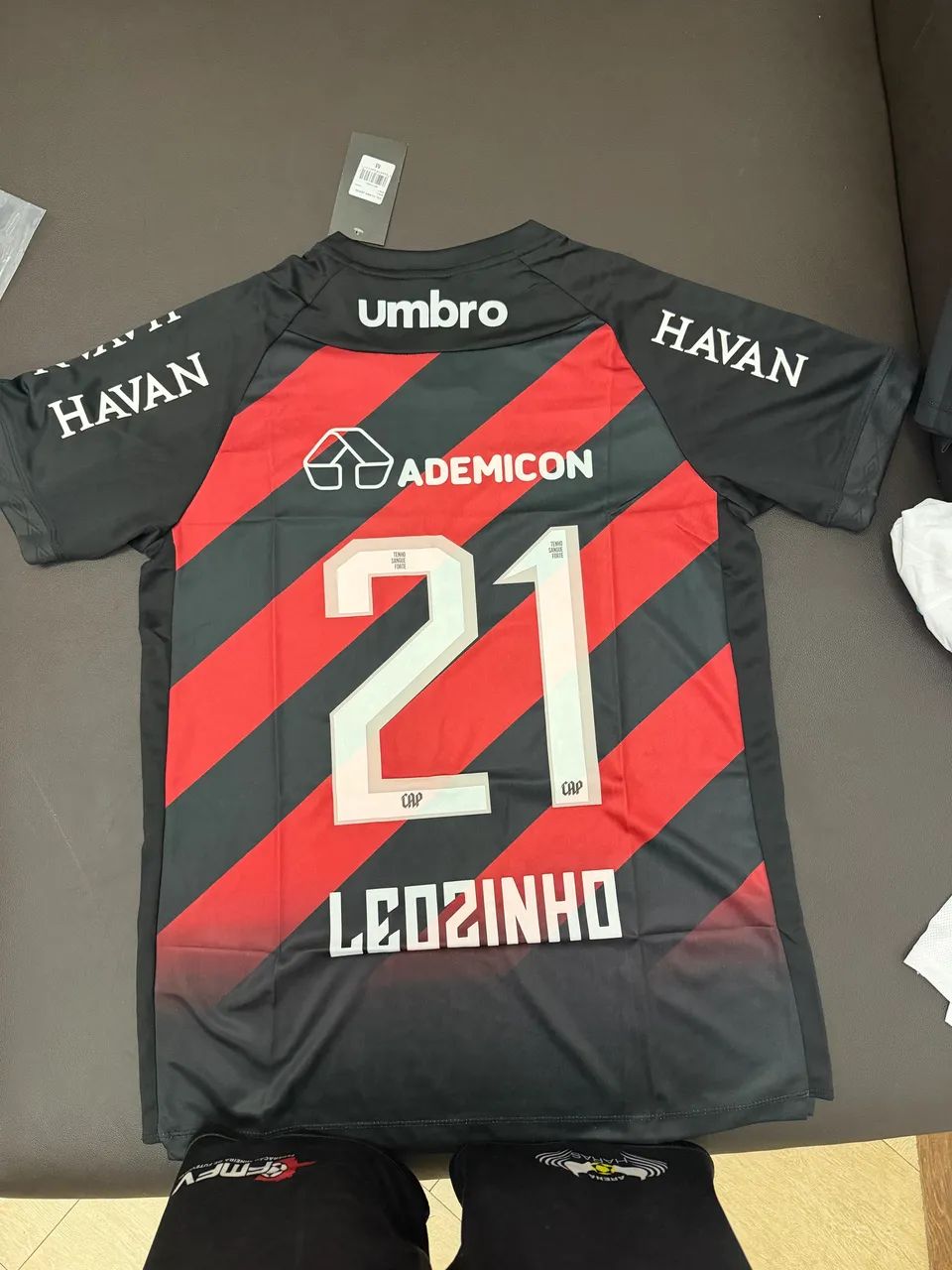 camisa athletico paranaense leozinho  - Foto 4