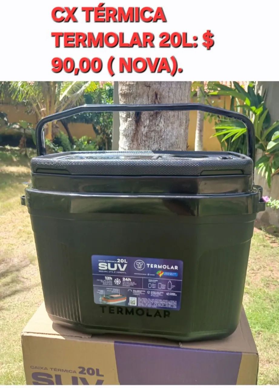 CAIXA TÉRMICA TERMOLAR 20L 