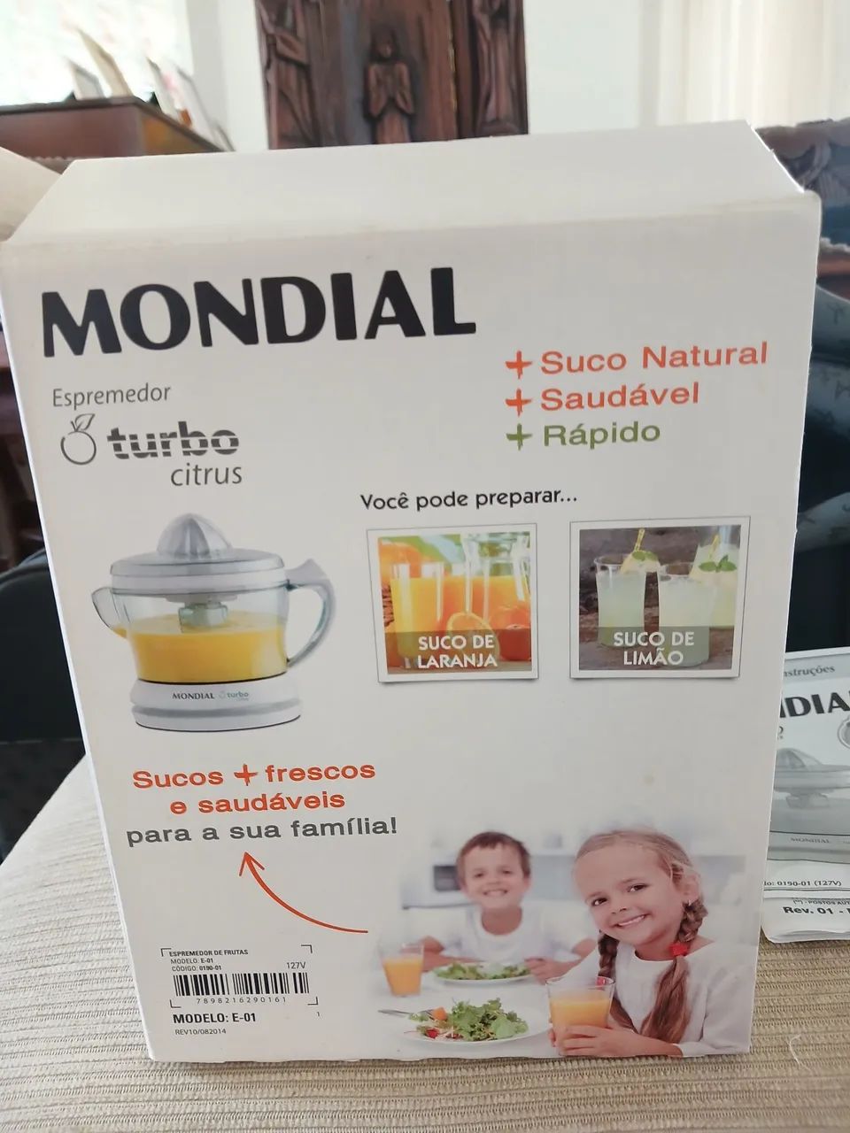 Espremedor de frutas MONDIAL