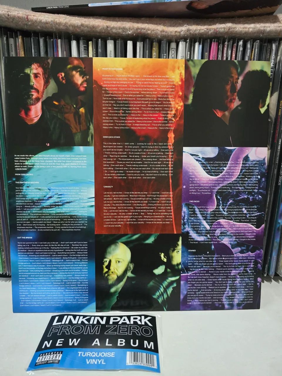 LP Linkin Park - From Zero (Disco Azul) - Foto 4