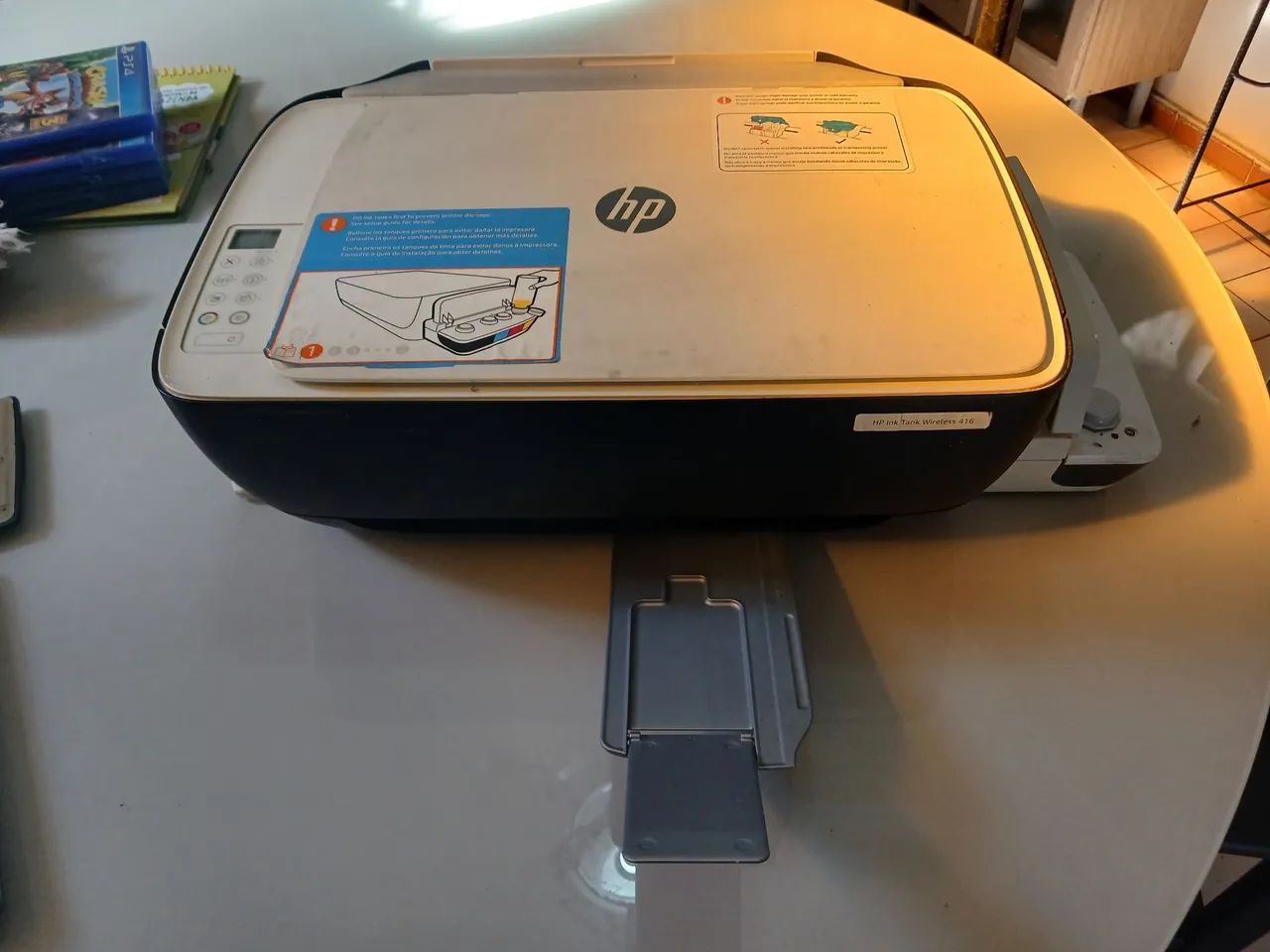 Impressora multifuncional HP ink tankwireless 416 - Foto 4